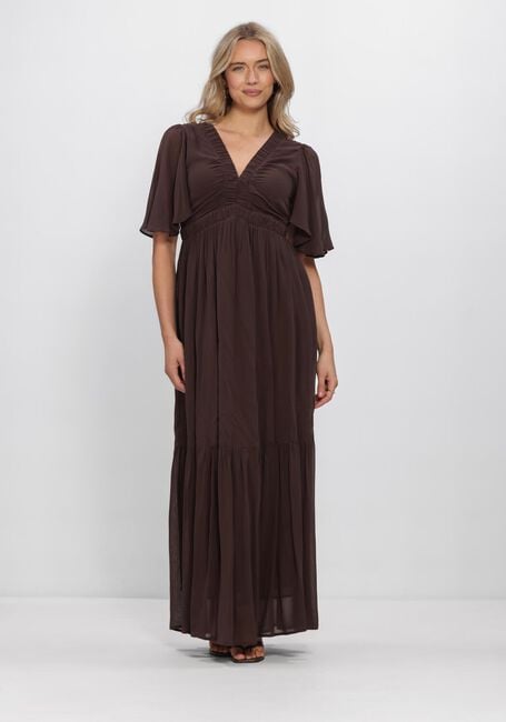 LINA LOCCHI Robe maxi LL-ALLESIA en marron - large