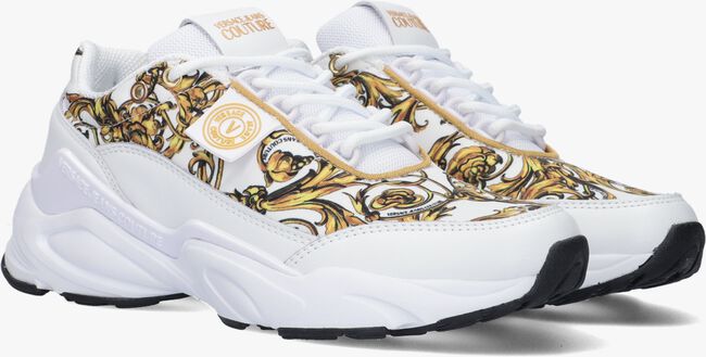 Witte VERSACE JEANS Lage sneakers FONDO WAVE DIS - large