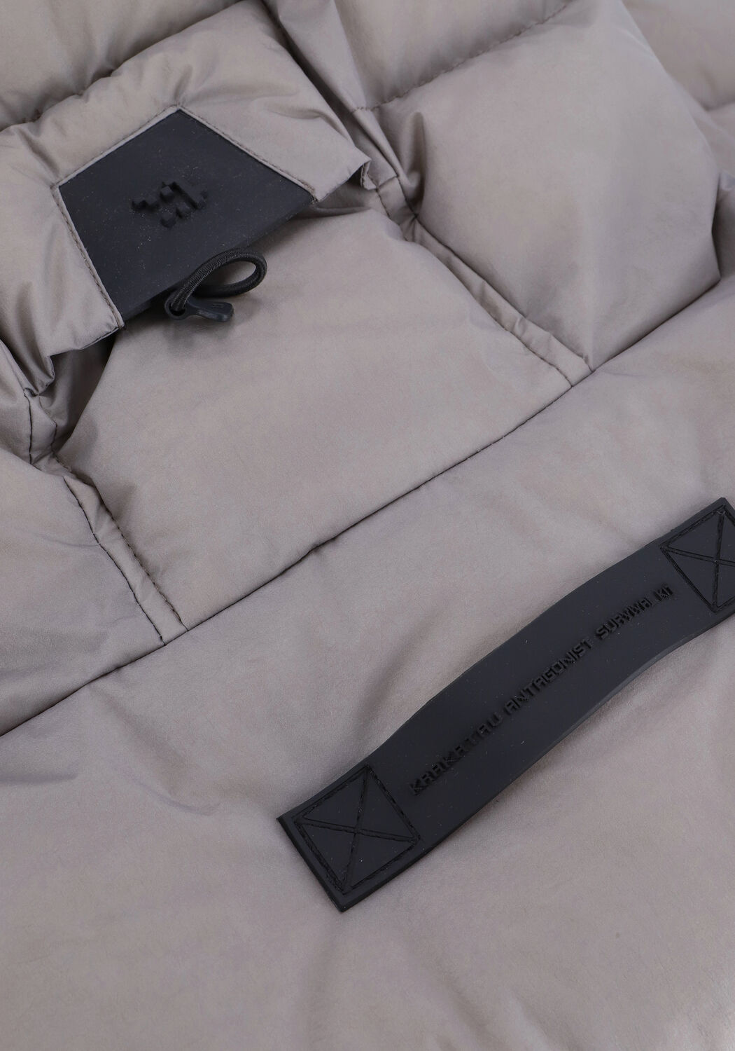 Grijze KRAKATAU Gewatteerde jas QW326 - large