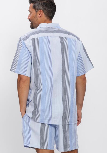 TOMMY JEANS Chemise d&eacute;contract&eacute; TJM RLX STRIPE SS SHIRT EXT en bleu - large