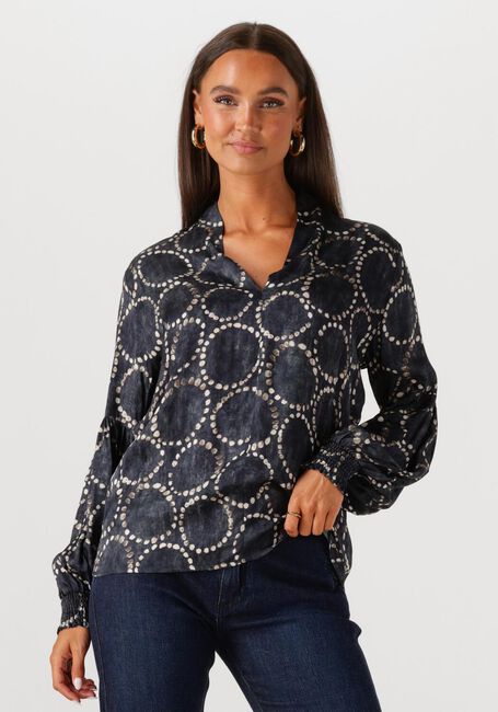SUMMUM TOP ALL OVER PRINT Blouses en noir - large