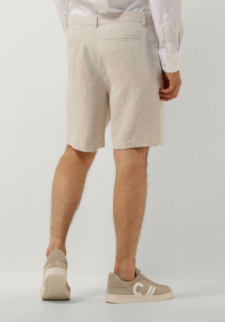 SELECTED HOMME Pantalon courte SLHREGULAR-MADS LINEN SHORTS NOOS en beige - large