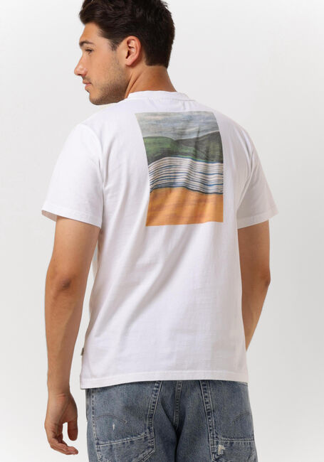 FORÉT T-shirt WAVE T-SHIRT en blanc - large