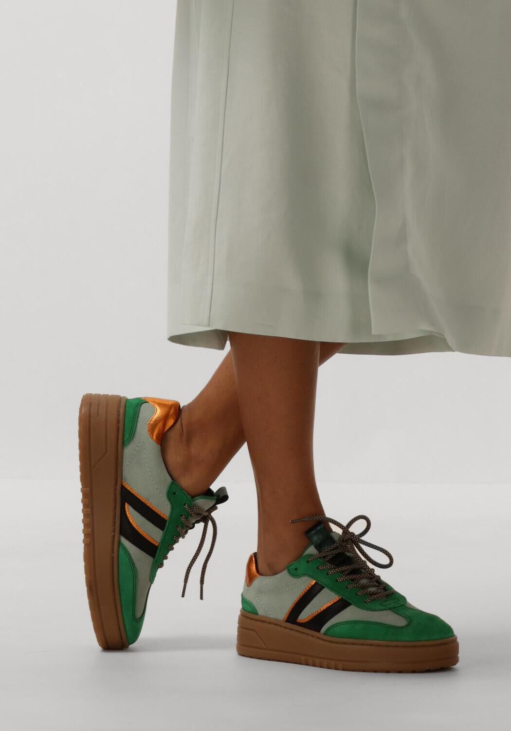 Groene OMODA Sneakers ANEMONE Omoda