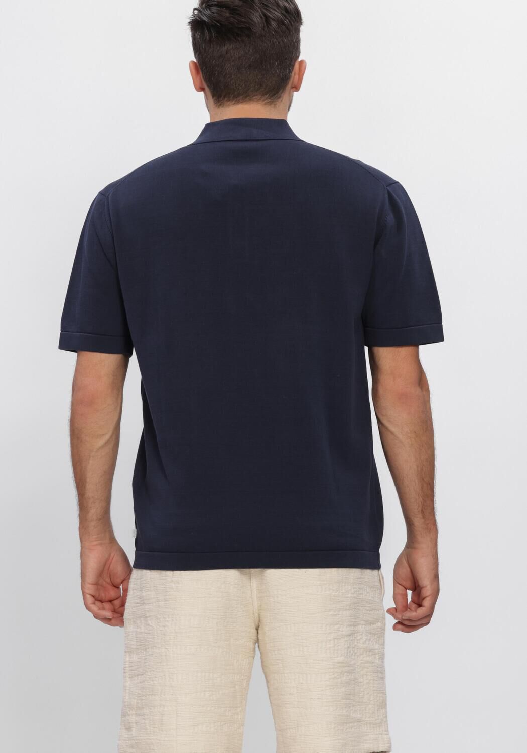 Donkerblauwe JC RAGS Polo POLO SS ALVIE - large