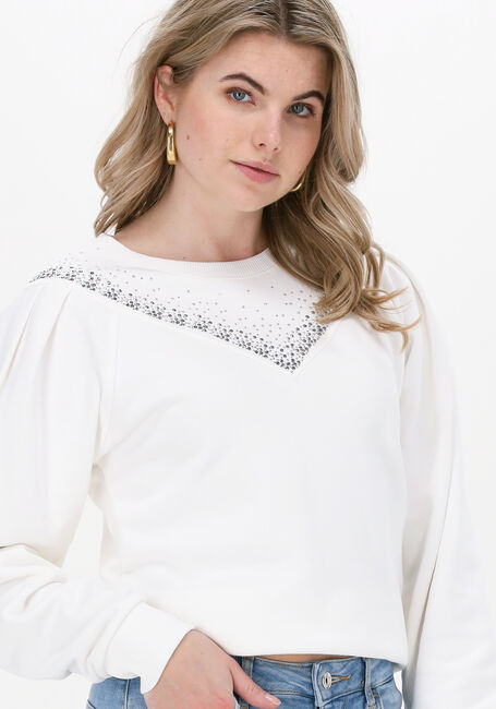 LIU JO Chandail FELPA CHIUSA B. Blanc - large