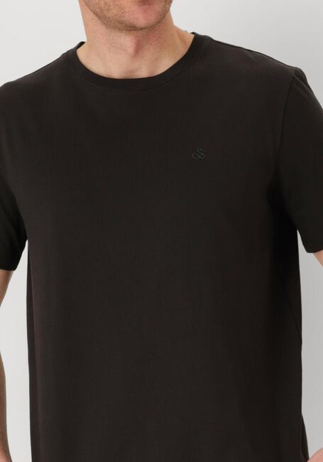 SCOTCH & SODA T-shirt LOGO T-SHIRT en noir - large