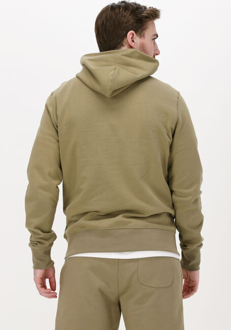 TOMMY HILFIGER Chandail SQUARE LOGO HOODY Kaki - large