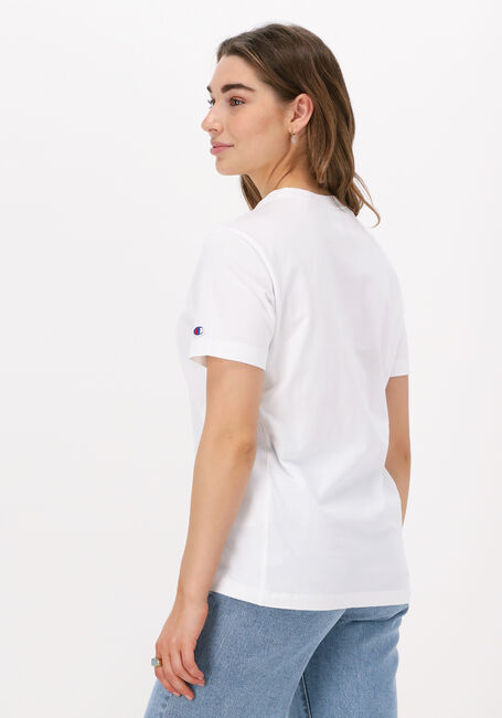 CHAMPION T-shirt CREWNECK T-SHIRT 115109 en blanc - large