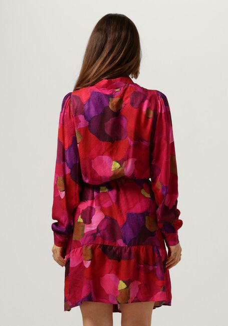 POM AMSTERDAM Mini robe BRUSHWORK FIERY PINK 1 en rose - large