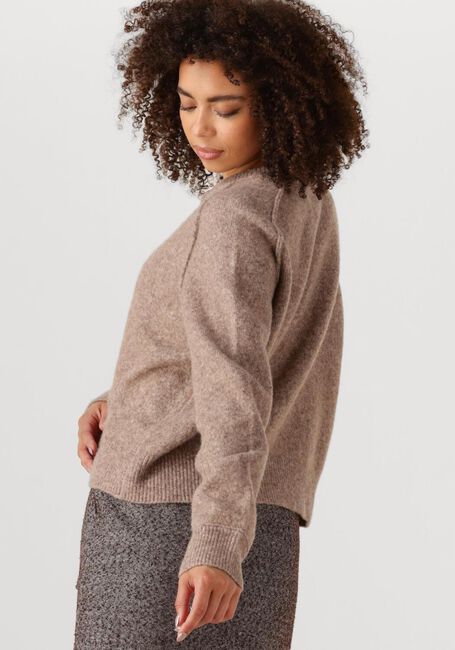 SECOND FEMALE Chandail BANJA KNIT RAGLAN CARDIGAN en marron - large