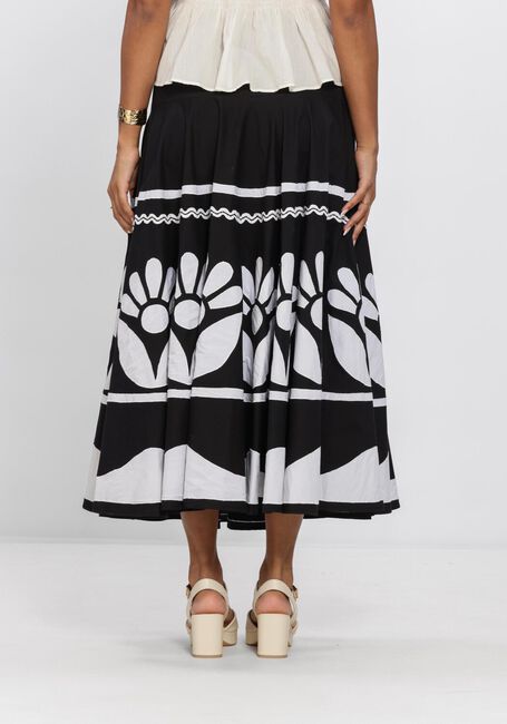 ANTIK BATIK Jupe midi CADIX SKIRT en noir - large