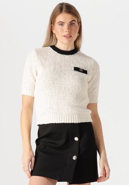 Witte TWINSET MILANO Top 251TP3440 - large