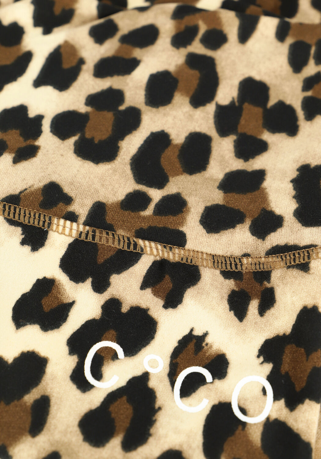 Bruine CO'COUTURE Legging CAVAN ANIMAL TIEDS - large