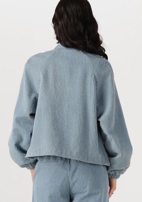 Lichtblauwe ANOTHER LABEL Spijkerjas SARE DENIM JACKET - large