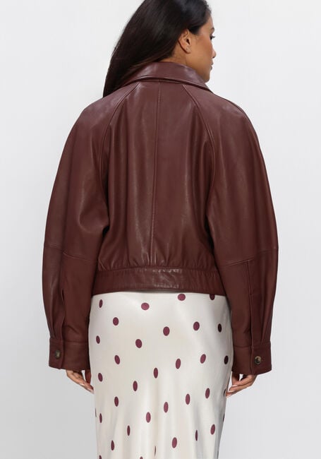 Bordeaux STUDIO AR Leren jas ANA SHEEP VEG NAPPA - large