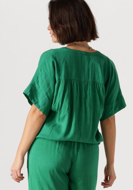 Groene BY-BAR  BO DOBBY BLOUSE - large