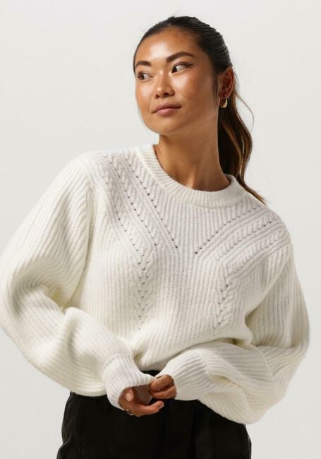 NEO NOIR Pull GIMORA KNIT BLOUSE Blanc - large