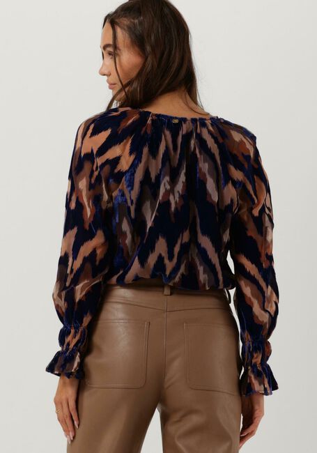 Blauwe FREEBIRD  UBELE BLOUSE - large