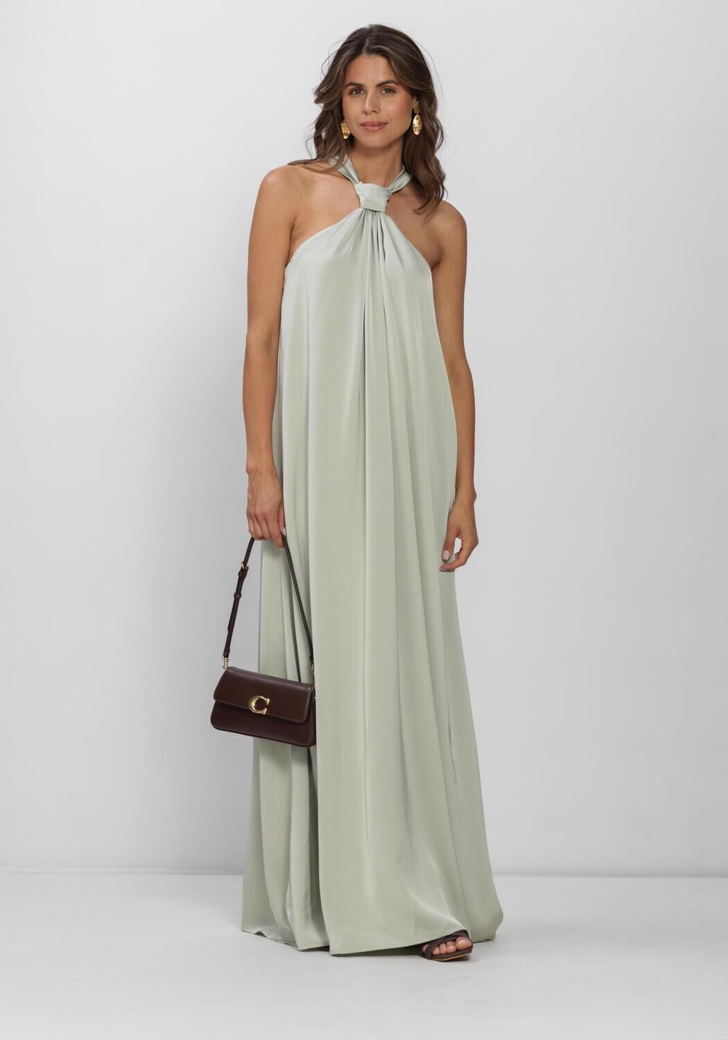 LINA LOCCHI Robe maxi LL-ALINA en vert - large