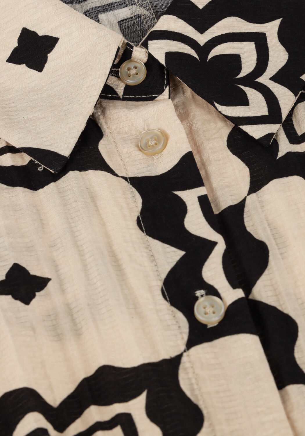 OBJECT Mini robe OBJELLA RE S/S SHORT DRESS 138 en beige - large