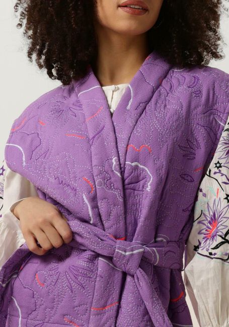 POM AMSTERDAM Gilet QUILTED PURPLE GILET Lilas - large