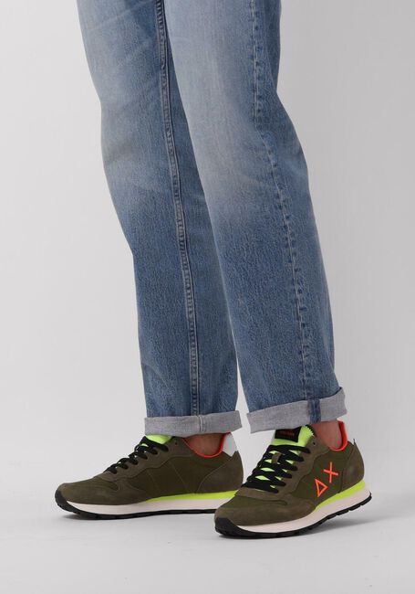 Groene SUN68 Sneakers TOM FLUO - large