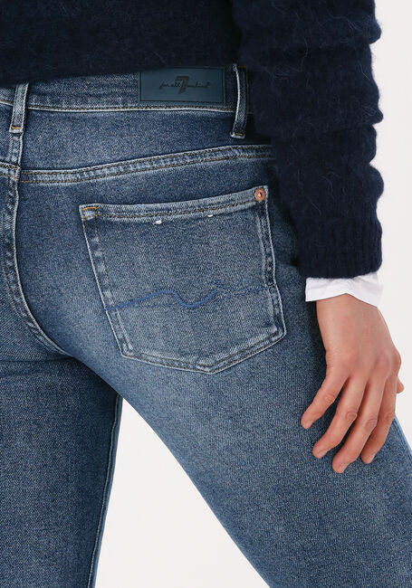 7 FOR ALL MANKIND Straight leg jeans ROXANNE ANKE en bleu - large