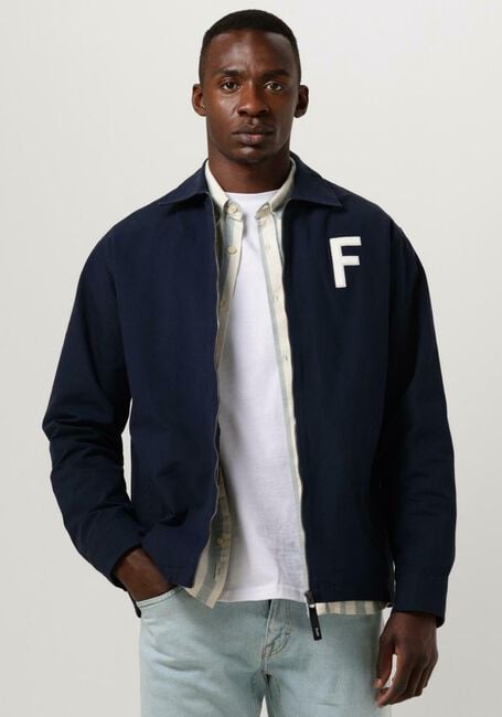 Donkerblauwe FORÉT Jack WIN RIPSTOP JACKET - large