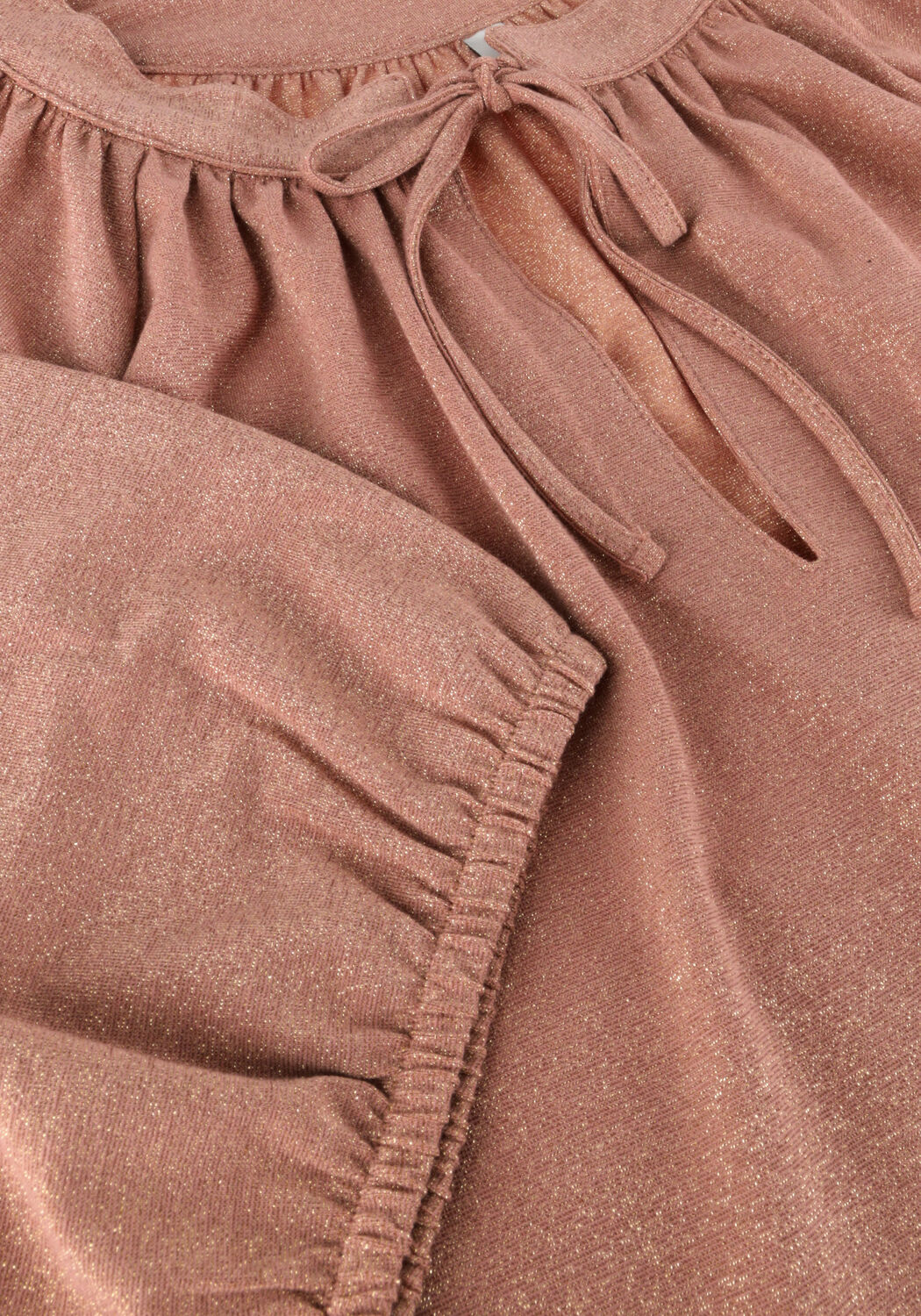 SUMMUM Haut TOP SHORT SLEEVE FLUID LUREX JERSEY en rose - large