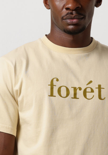 FORÉT T-shirt RESIN T-SHIRT en beige - large