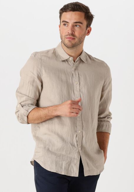 SCOTCH & SODA Chemise décontracté REGULAR FIT LINEN SHIRT en beige - large
