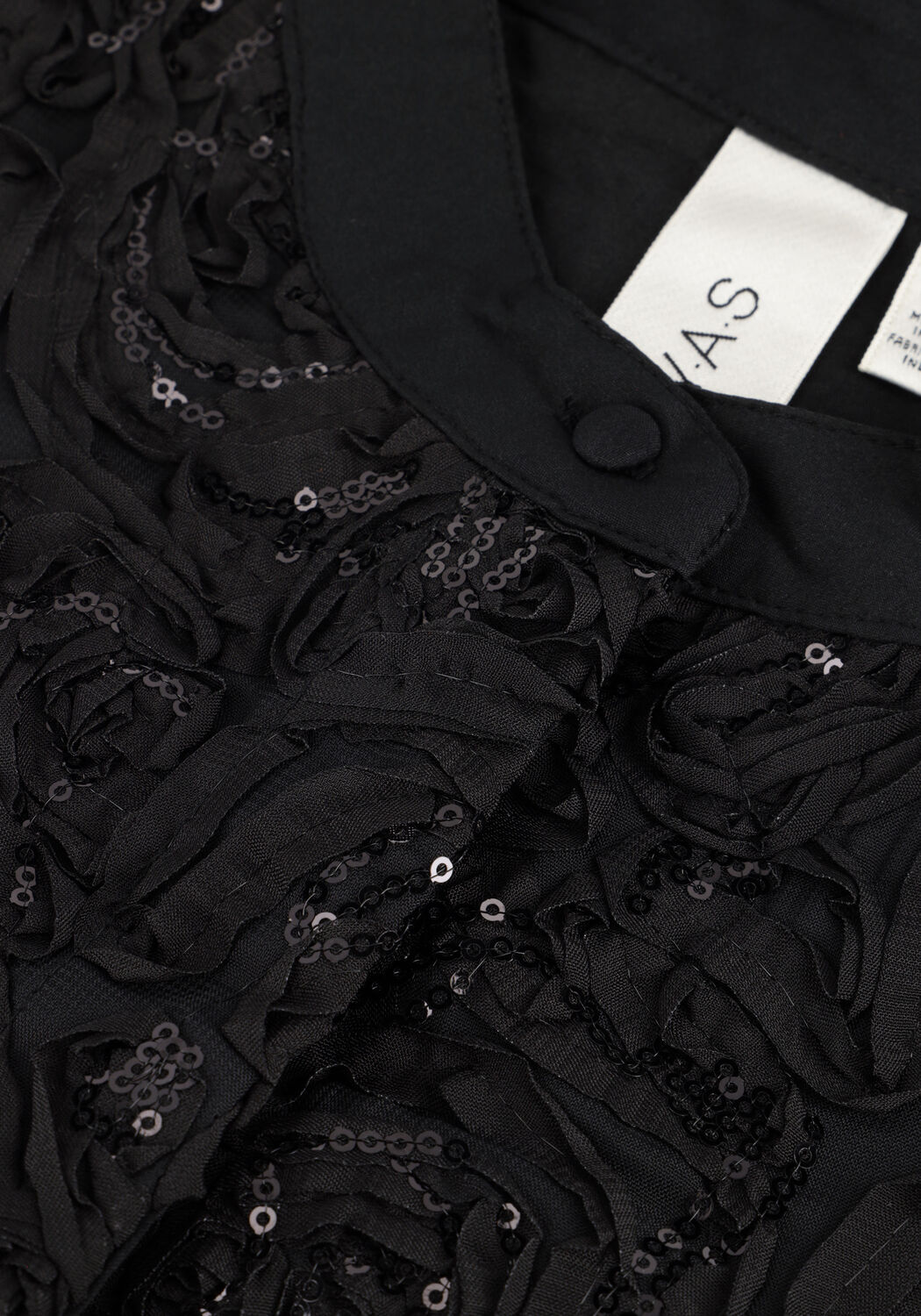 Zwarte Y.A.S.  YASROSY LS SHIRT - large