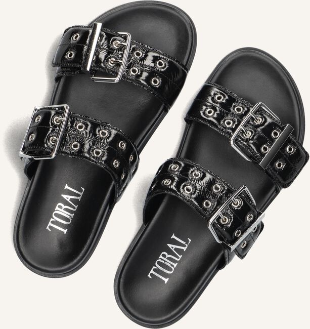 Zwarte TORAL Slippers ARES Zwarte TORAL Slippers ARES - large