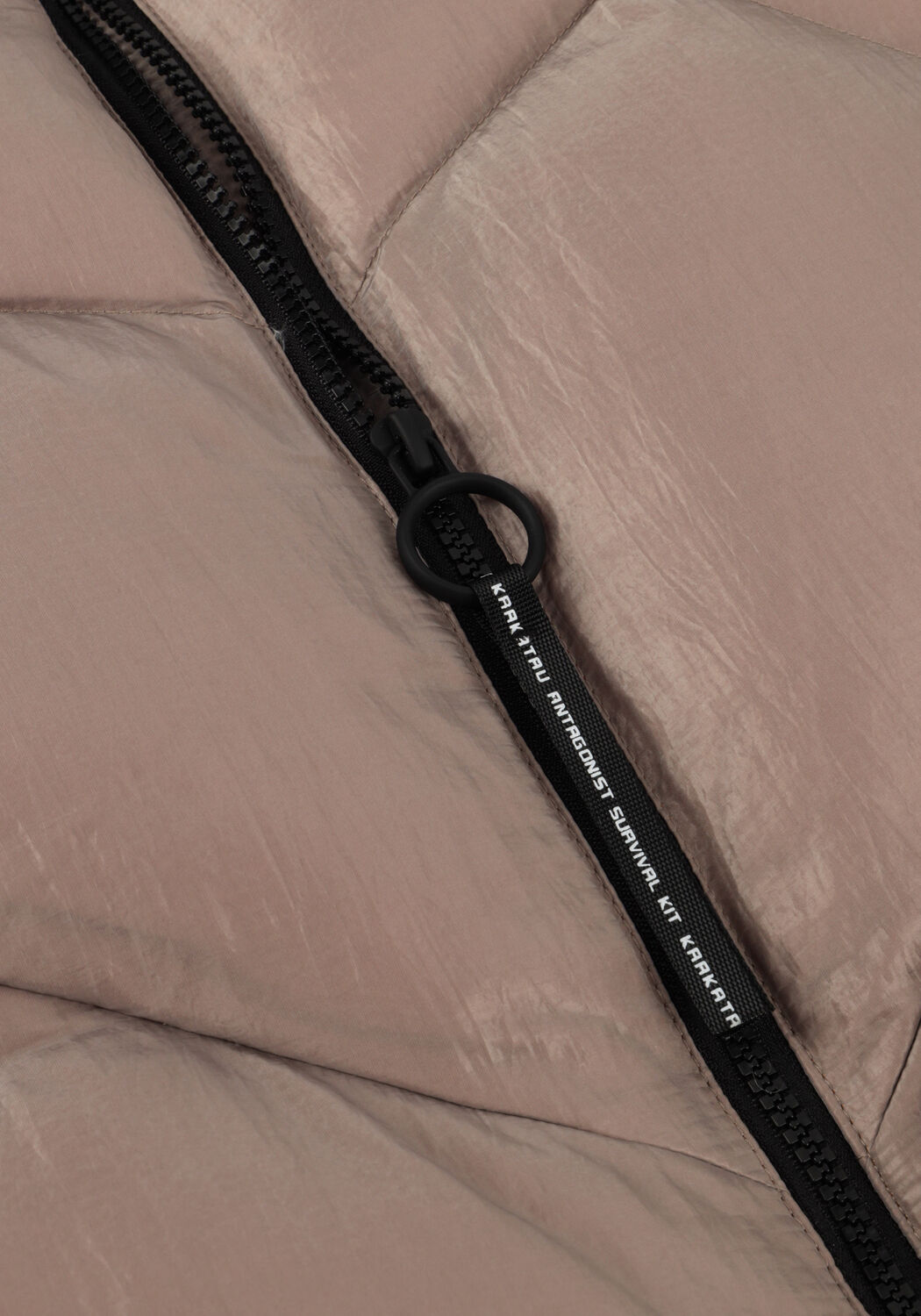 KRAKATAU Veste matelass&eacute; QG524 en taupe - large