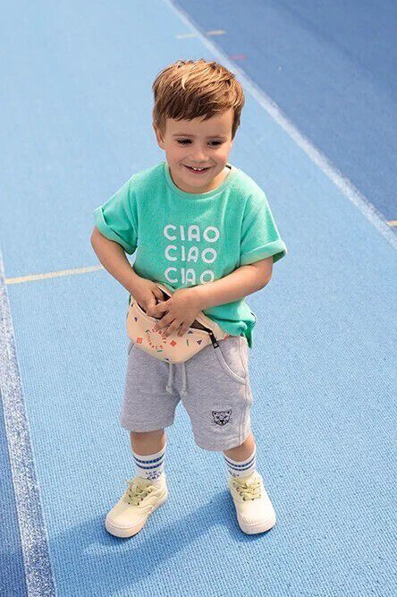 Mint Sproet & Sprout T-shirt TERRY T-SHIRT - large