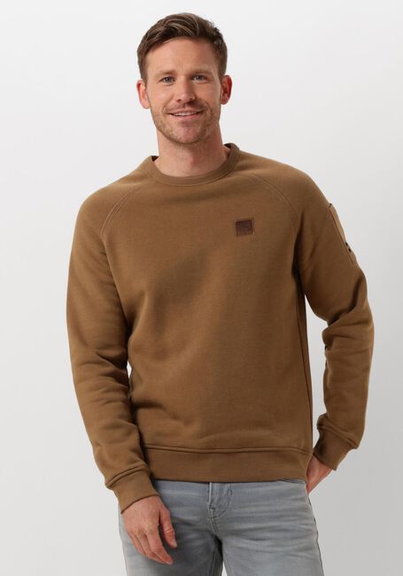 PME LEGEND Chandail CREWNECK SOFT FLEECE SWEAT en marron - large