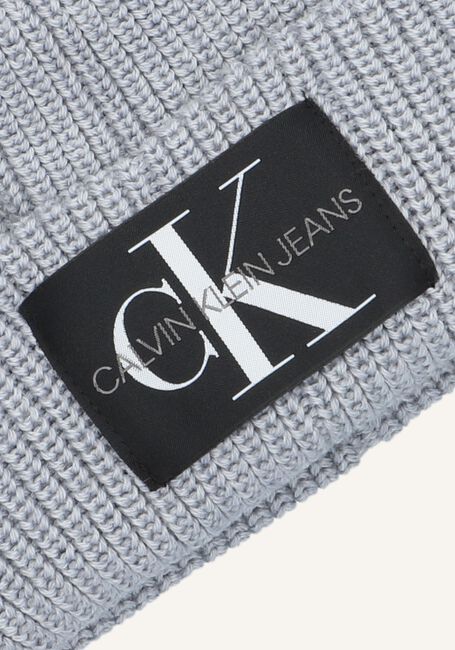 Grijze CALVIN KLEIN Muts BEANIE WL Grijze CALVIN KLEIN Muts BEANIE WL - large