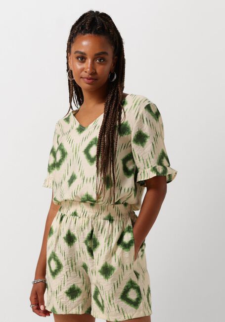 OBJECT OBJBERRY SELINE S/S TOP Blouses Sable - large