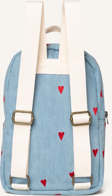 Blauwe STUDIO NOOS Rugtas DENIM HEARTS MINI BACKPACK Blauwe STUDIO NOOS Rugtas DENIM HEARTS MINI BACKPACK - large