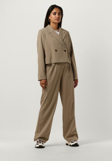 Beige MODSTRÖM Pantalon ANKERMD WIDE PANTS Beige MODSTRÖM Pantalon ANKERMD WIDE PANTS - large