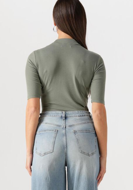 MODSTRÖM Haut KROWN T-SHIRT en vert - large