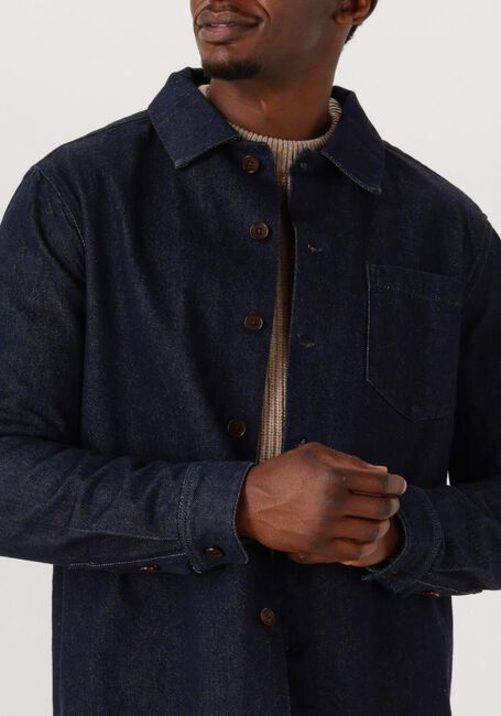 JC RAGS OVERSHIRT ROUX Surchemises Bleu foncé - large