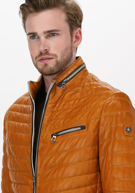 Camel MILESTONE Leren jas DAMIANO - large