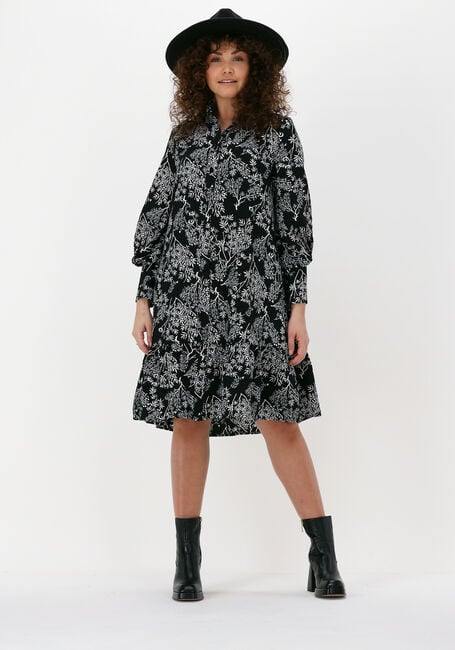 JUST FEMALE Mini robe LIVELY SHORT DRESS en noir - large