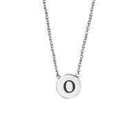 ALLTHELUCKINTHEWORLD Collier CHARACTER NECKLACE LETTER SILV en argent ALLTHELUCKINTHEWORLD Collier CHARACTER NECKLACE LETTER SILV en argent - medium