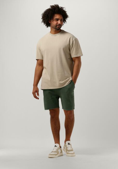 PUREWHITE Pantalon courte SHORTS WITH WAFFLE STRUCTURE en vert - large