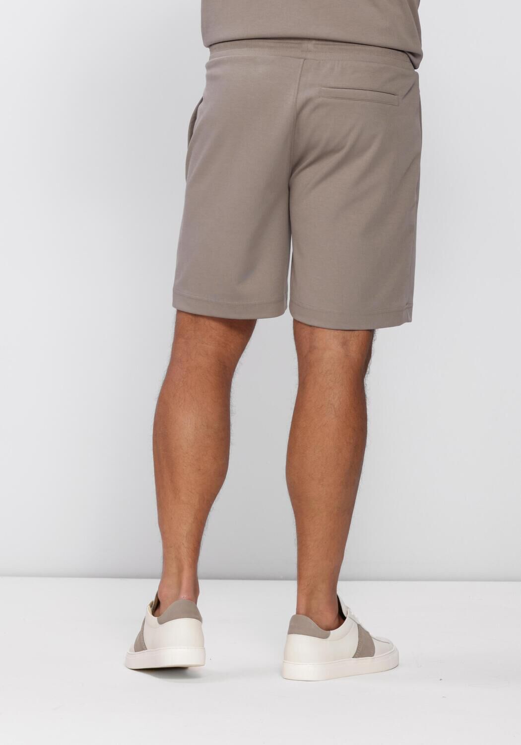 GENTI Pantalon courte SHORT SS 1227 en taupe - large