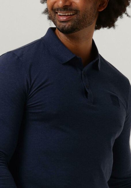 BOSS ORANGE Polo PASSERBY Bleu foncé - large