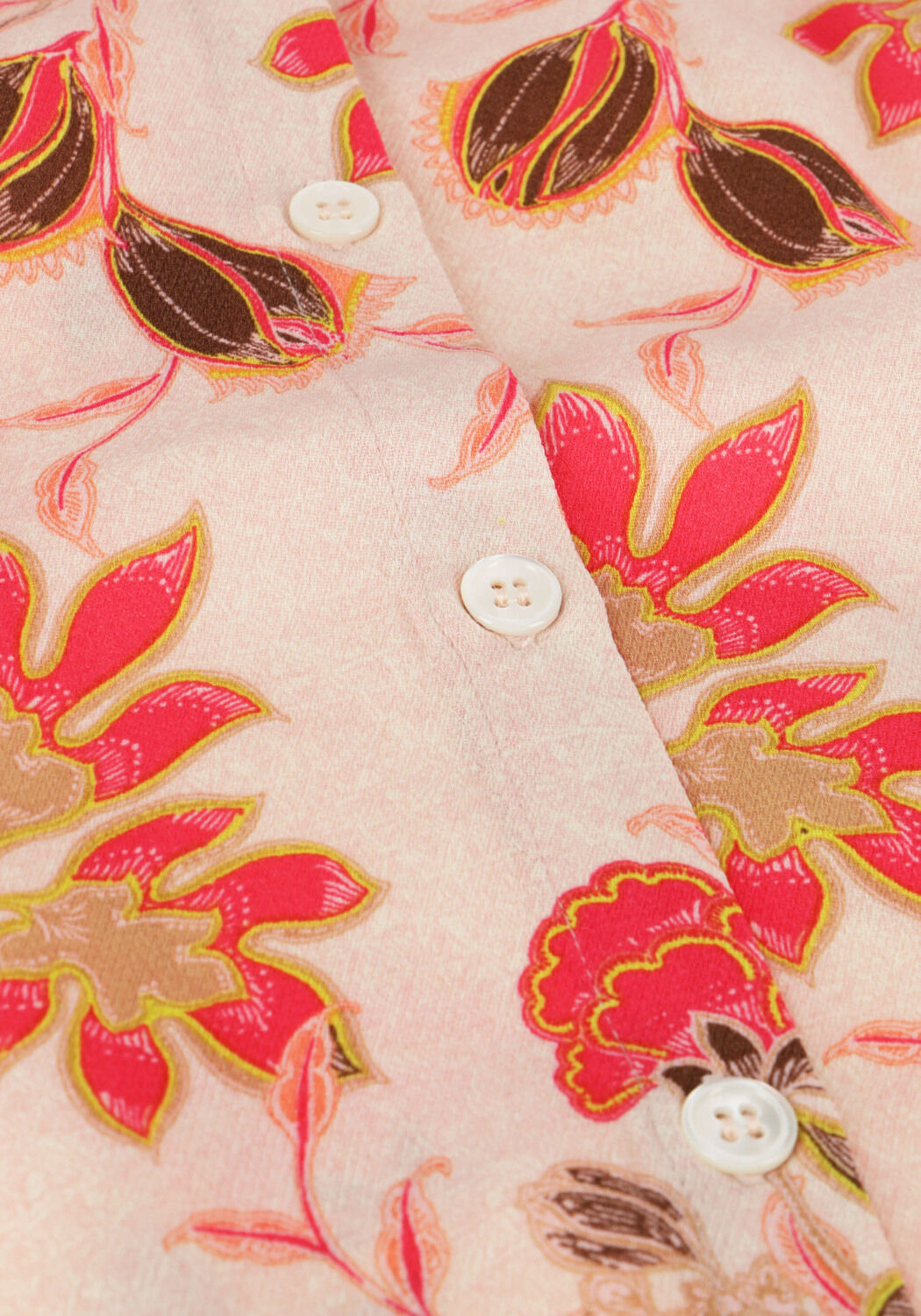 Roze MOS MOSH  THERICA FLEUR SS SHIRT - large